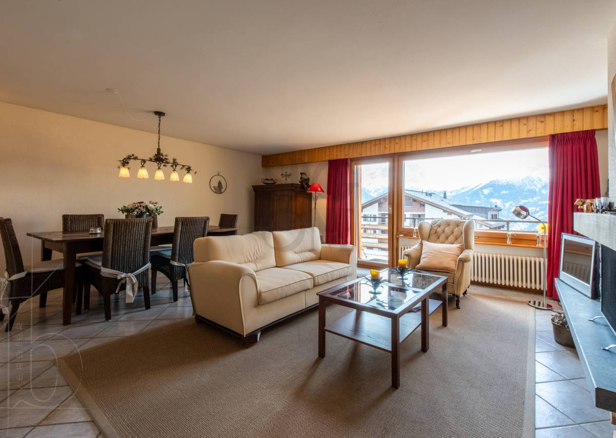 In the centre of Verbier, close to all amenities